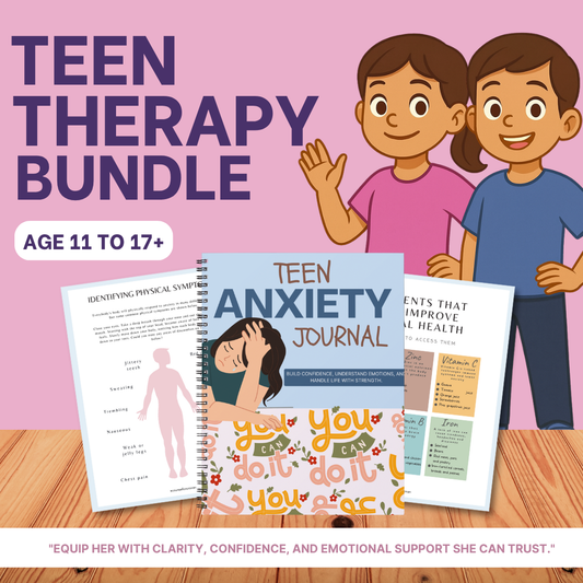 Teen Therapy Workbook Bundle (Free Today)